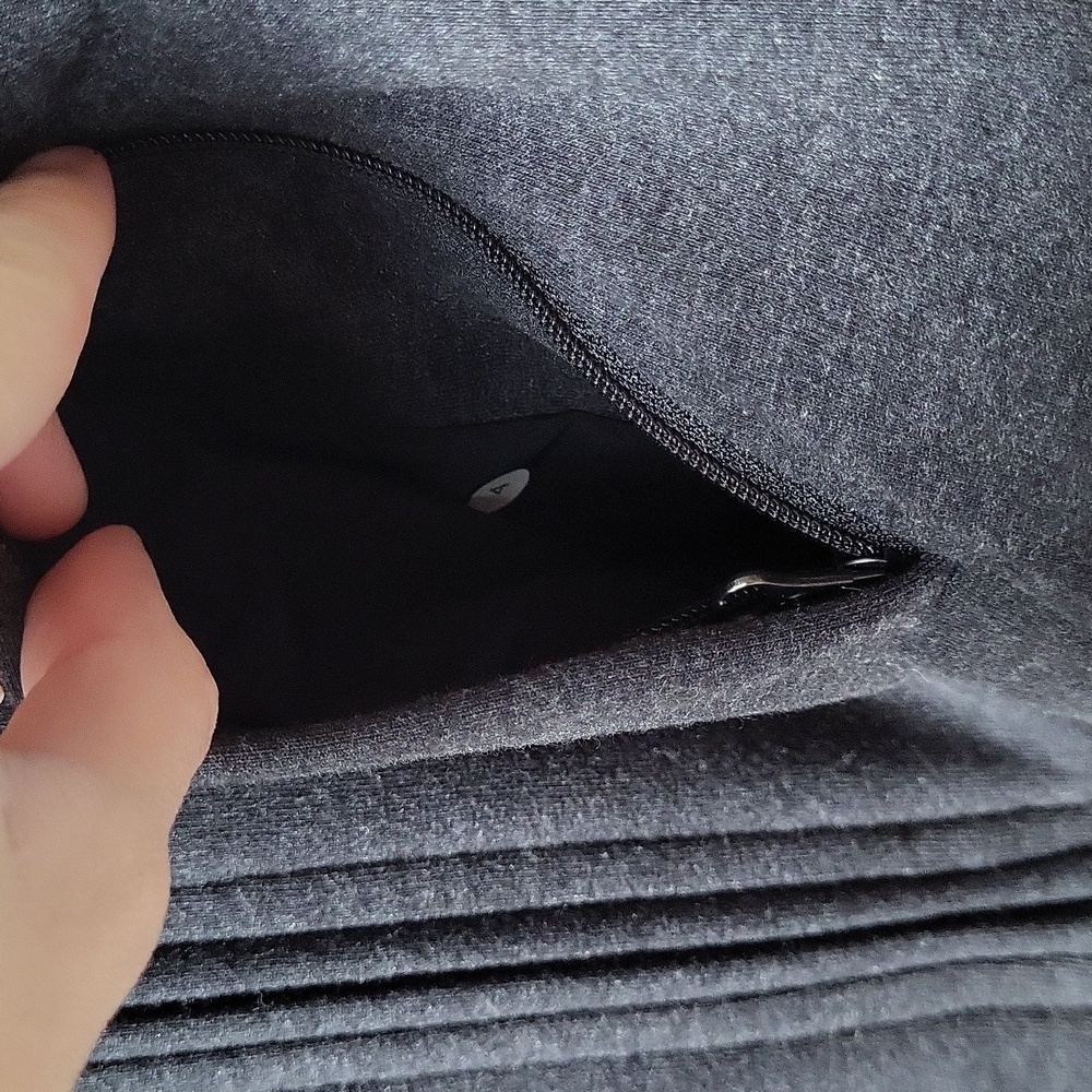 Lululemon Dark Grey Hoodie With Thumb Holes Size 4, EUC - Picture 7 of 17